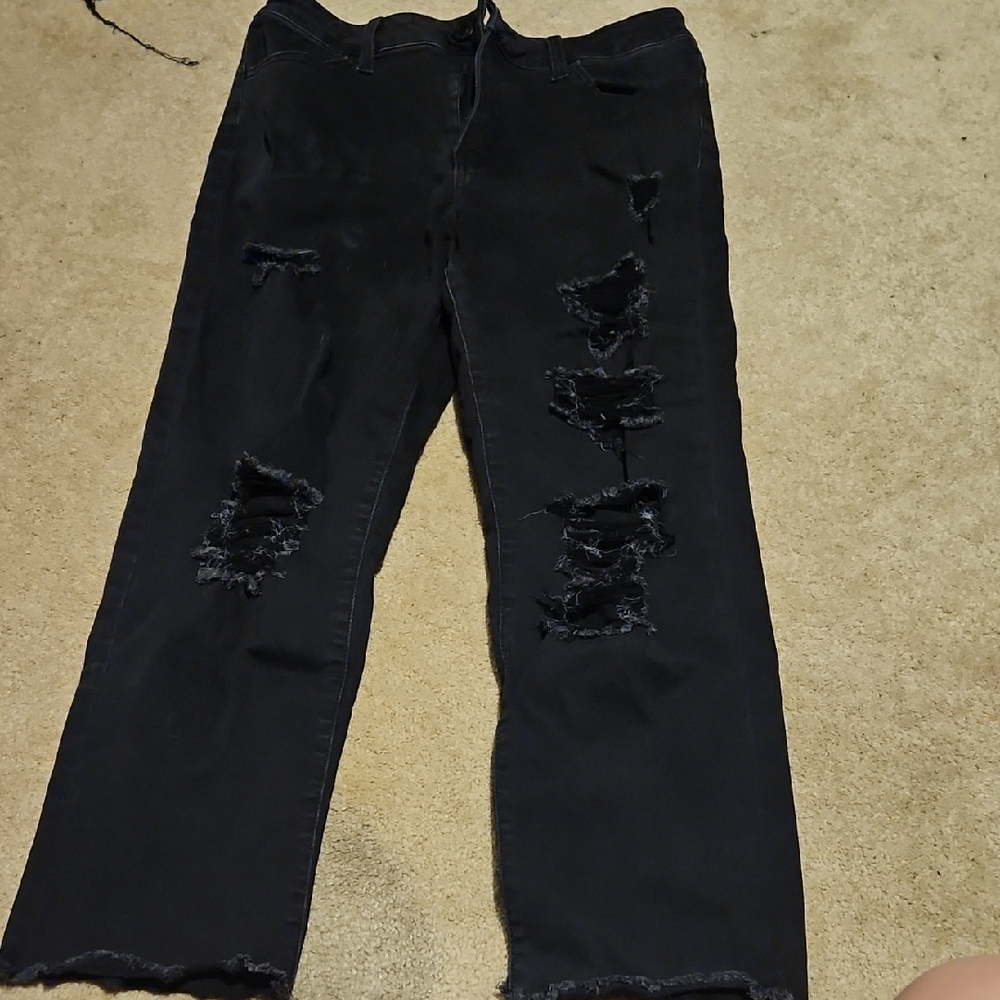 SO High Rise Black Jeans